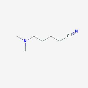molecular formula C7H14N2 B2648973 5-(Dimethylamino)pentanenitrile CAS No. 3209-45-8