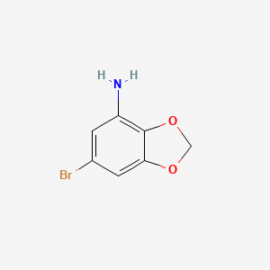 6-bromo-2H-1,3-benzodioxol-4-amine