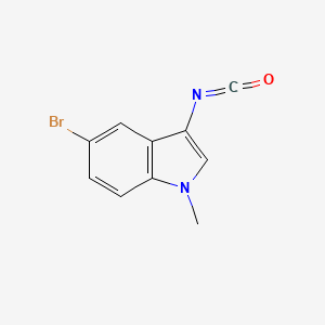 5-Bromo-3-isocyanato-1-methylindole