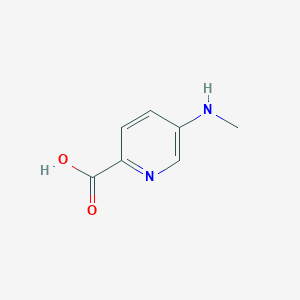 molecular formula C7H8N2O2 B2649157 5-(Methylamino)pyridine-2-carboxylic acid CAS No. 1499706-39-6