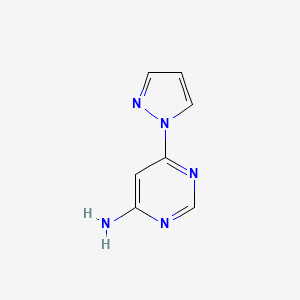 6-(1H-pyrazol-1-yl)pyrimidin-4-amine
