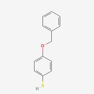 molecular formula C13H12OS B2649192 4-(Benzyloxy)thiophenol CAS No. 364339-59-3