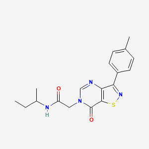 7-(4-methoxyphenyl)-2-(4-methylphenyl)imidazo[1,2-a]pyrazin-8(7H)-one