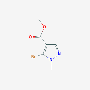 molecular formula C6H7BrN2O2 B2649528 Methyl 5-bromo-1-methyl-1H-pyrazole-4-carboxylate CAS No. 1779741-76-2