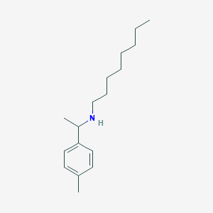 molecular formula C17H29N B2649568 [1-(4-Methylphenyl)ethyl](octyl)amine CAS No. 160254-22-8