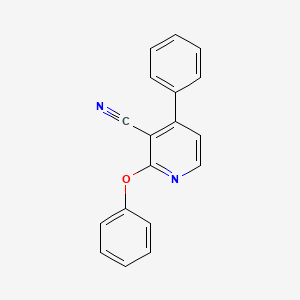 2-Phenoxy-4-phenylnicotinonitrile