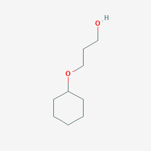 molecular formula C9H18O2 B2649692 3-(Cyclohexyloxy)propan-1-ol CAS No. 75322-09-7