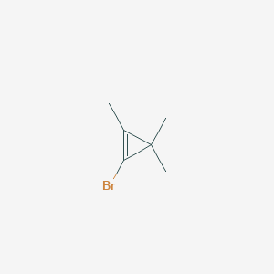 molecular formula C6H9Br B026497 1-Bromo-2,3,3-trimethylcyclopropene CAS No. 108176-09-6