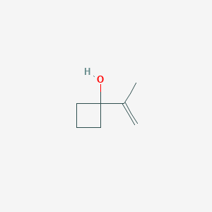 molecular formula C7H12O B2649879 1-(Prop-1-en-2-yl)cyclobutan-1-ol CAS No. 40791-88-6