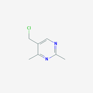 molecular formula C7H9ClN2 B2649947 5-(Chloromethyl)-2,4-dimethylpyrimidine CAS No. 1314940-34-5