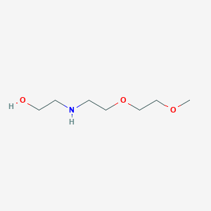 2-{[2-(2-Methoxyethoxy)ethyl]amino}ethan-1-ol