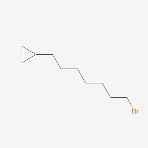 molecular formula C10H19Br B2650016 7-Bromoheptylcyclopropane CAS No. 2138409-38-6