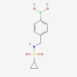 (4-(Cyclopropanesulfonamidomethyl)phenyl)boronic acid