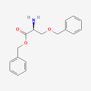 molecular formula C17H19NO3 B2650159 (S)-benzyl 2-amino-3-(benzyloxy)propanoate CAS No. 21948-10-7; 67321-05-5