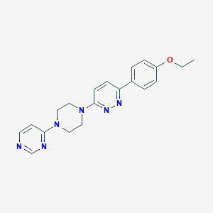 3-(4-Ethoxyphenyl)-6-(4-pyrimidin-4-ylpiperazin-1-yl)pyridazine