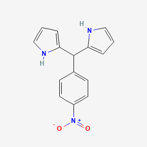 2-[(4-nitrophenyl)(1H-pyrrol-2-yl)methyl]-1H-pyrrole