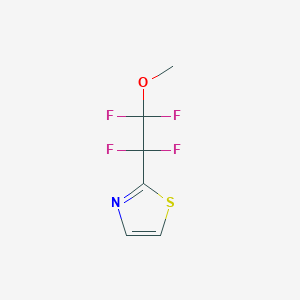 2-(1,1,2,2-Tetrafluoro-2-methoxyethyl)-1,3-thiazole