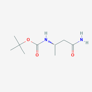 tert-Butyl N-[(2S)-1-carbamoylpropan-2-yl]carbamate