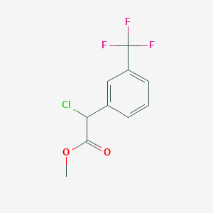 Methyl 2-chloro-2-(3-(trifluoromethyl)phenyl)acetate