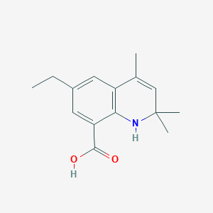 6-Ethyl-2,2,4-trimethyl-1,2-dihydroquinoline-8-carboxylic acid