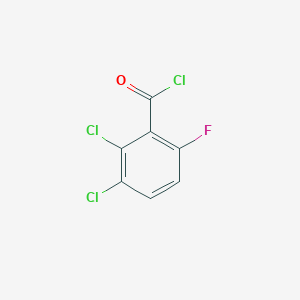 molecular formula C7H2Cl3FO B2650331 2,3-Dichloro-6-fluorobenzoyl chloride CAS No. 886497-44-5