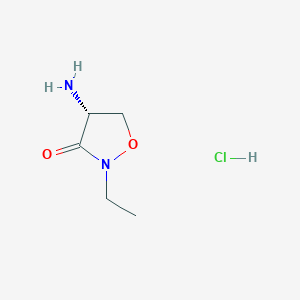 (R)-4-Amino-2-ethylisoxazolidin-3-one hydrochloride