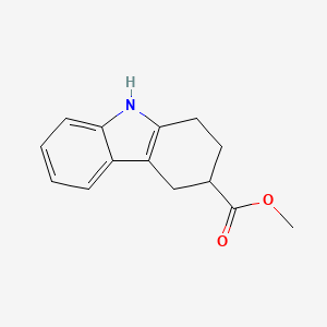 B2650558 methyl 2,3,4,9-tetrahydro-1H-carbazole-3-carboxylate CAS No. 26088-67-5