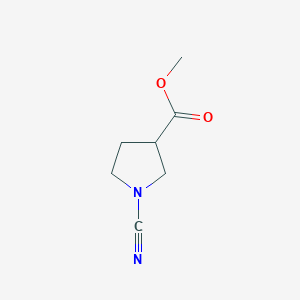 Methyl 1-cyanopyrrolidine-3-carboxylate