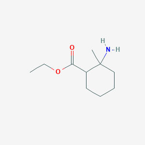 Ethyl 2-amino-2-methylcyclohexane-1-carboxylate