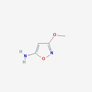 molecular formula C4H6N2O2 B2650666 3-Methoxyisoxazol-5-amine CAS No. 35143-69-2