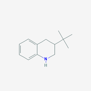 molecular formula C13H19N B2650672 3-Tert-butyl-1,2,3,4-tetrahydroquinoline CAS No. 1344085-17-1