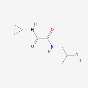 N1-cyclopropyl-N2-(2-hydroxypropyl)oxalamide