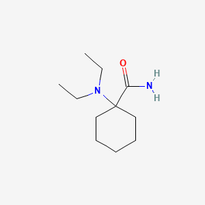 1-(Diethylamino)cyclohexanecarboxamide