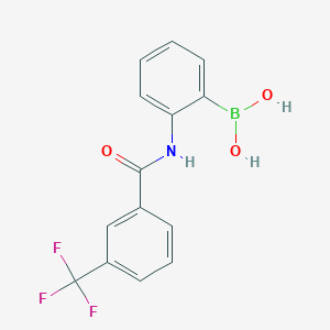 2-[3-(Trifluoromethyl)benzamido]phenylboronic Acid