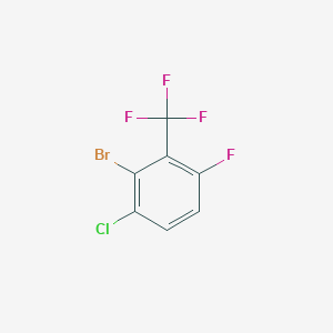 2-Bromo-1-chloro-4-fluoro-3-(trifluoromethyl)benzene