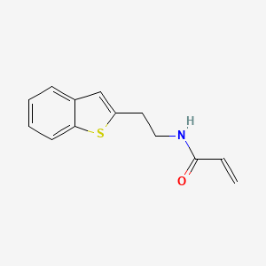 N-[2-(1-Benzothiophen-2-yl)ethyl]prop-2-enamide