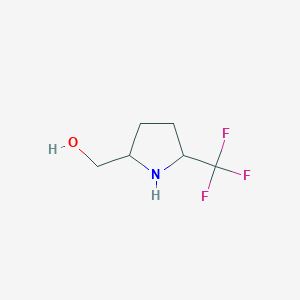 [5-(Trifluoromethyl)pyrrolidin-2-yl]methanol