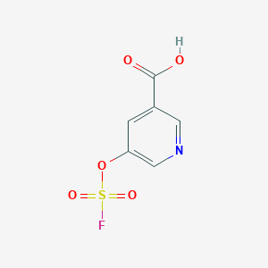 5-Fluorosulfonyloxypyridine-3-carboxylic acid