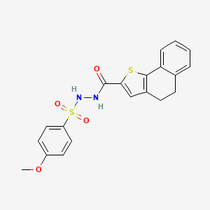 N'-(4,5-dihydronaphtho[1,2-b]thiophen-2-ylcarbonyl)-4-methoxybenzenesulfonohydrazide