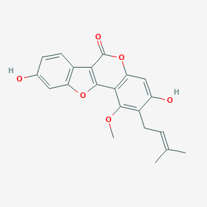 molecular formula C21H18O6 B026511 Neoglycyrol CAS No. 23013-84-5
