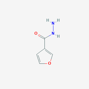 molecular formula C5H6N2O2 B2651800 Furan-3-carbohydrazide CAS No. 70150-84-4