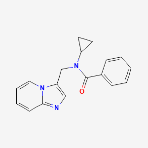 N-cyclopropyl-N-(imidazo[1,2-a]pyridin-3-ylmethyl)benzamide