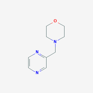 molecular formula C9H13N3O B2651954 4-(Pyrazin-2-ylmethyl)morpholine CAS No. 1865990-41-5