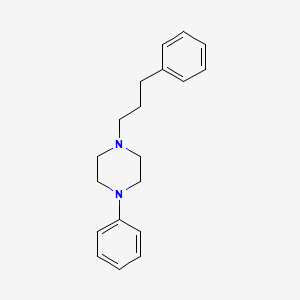 molecular formula C19H24N2 B2651996 1-Phenyl-4-(3-phenylpropyl)piperazine CAS No. 136534-55-9