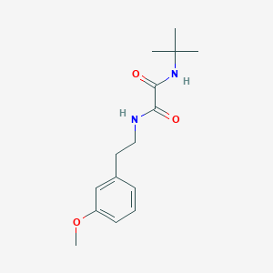 N1-(tert-butyl)-N2-(3-methoxyphenethyl)oxalamide