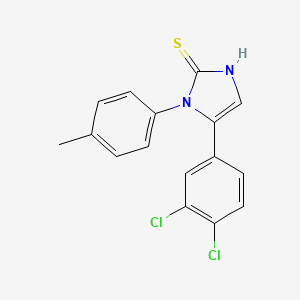 5-(3,4-dichlorophenyl)-1-(p-tolyl)-1H-imidazole-2(3H)-thione