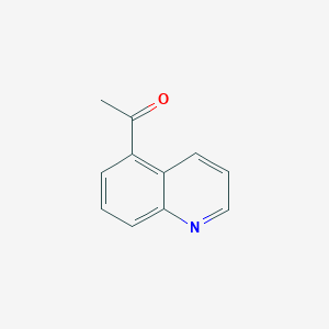 molecular formula C11H9NO B026523 1-(Quinolin-5-yl)ethanone CAS No. 103854-56-4