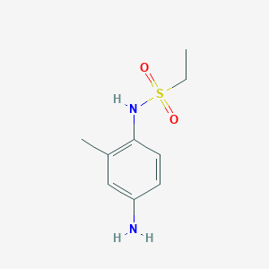 N-(4-amino-2-methylphenyl)ethane-1-sulfonamide