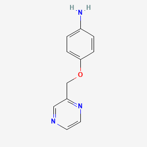 4-(Pyrazin-2-ylmethoxy)aniline