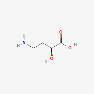 molecular formula C4H9NO3 B2652421 (S)-(-)-4-Amino-2-hydroxybutyric acid CAS No. 192876-02-1; 40371-51-5